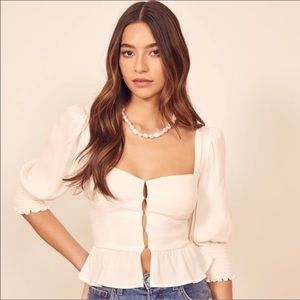 (Read info) reformation Dallas top (2)